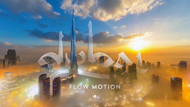 Visiter Dubai en flow motion