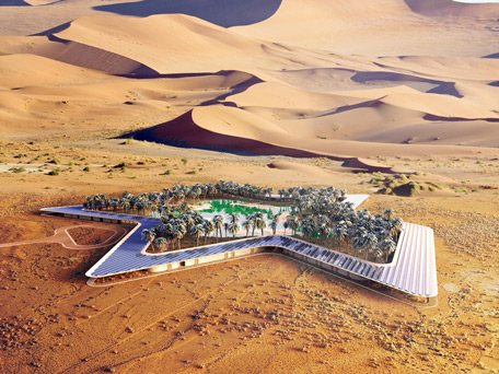 Le resort le plus écologique du monde dans le désert d’Abou Dhabi
