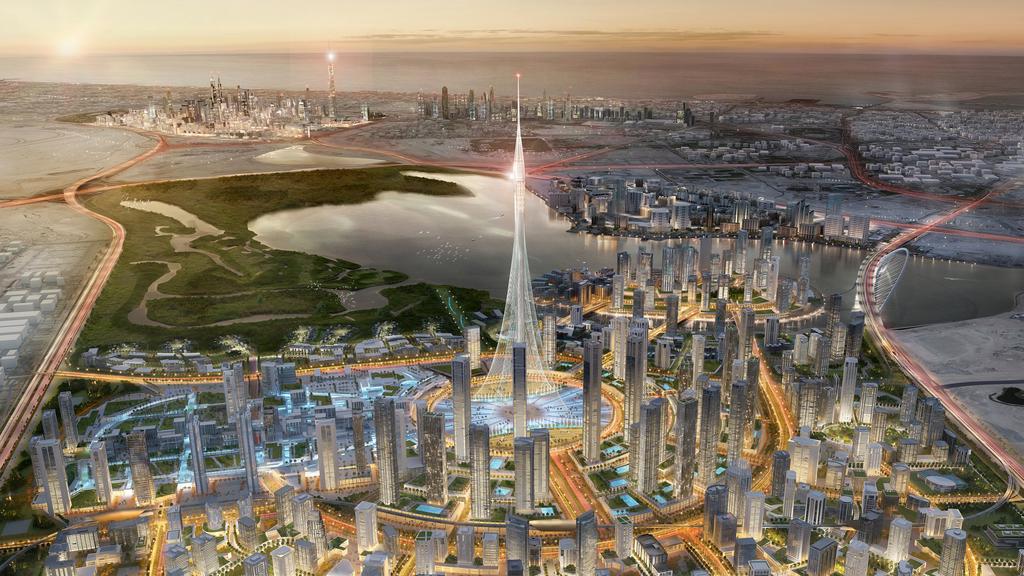 Dubai Creek Tower, une nouvelle tour de 1000m de hauteur pour Dubai
