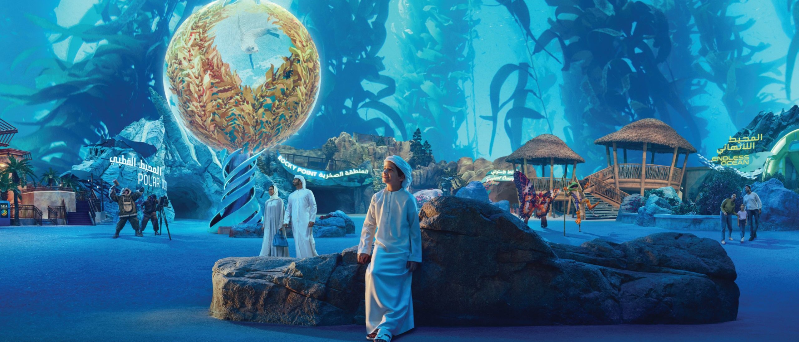 Visiter Dubai en famille sea world