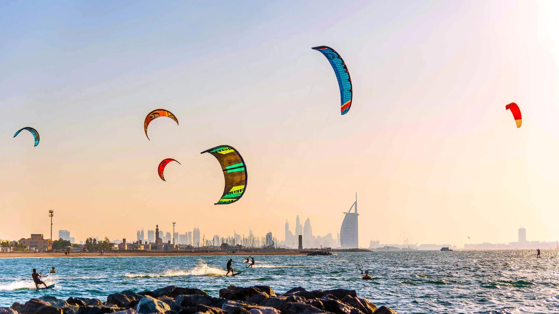 Les plus belles plages à Dubaï : Kite Beach