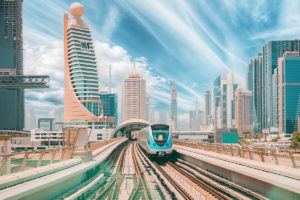 Métro à Dubaï