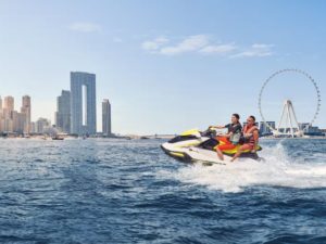 jet ski jusqu’au Burj Al Arab