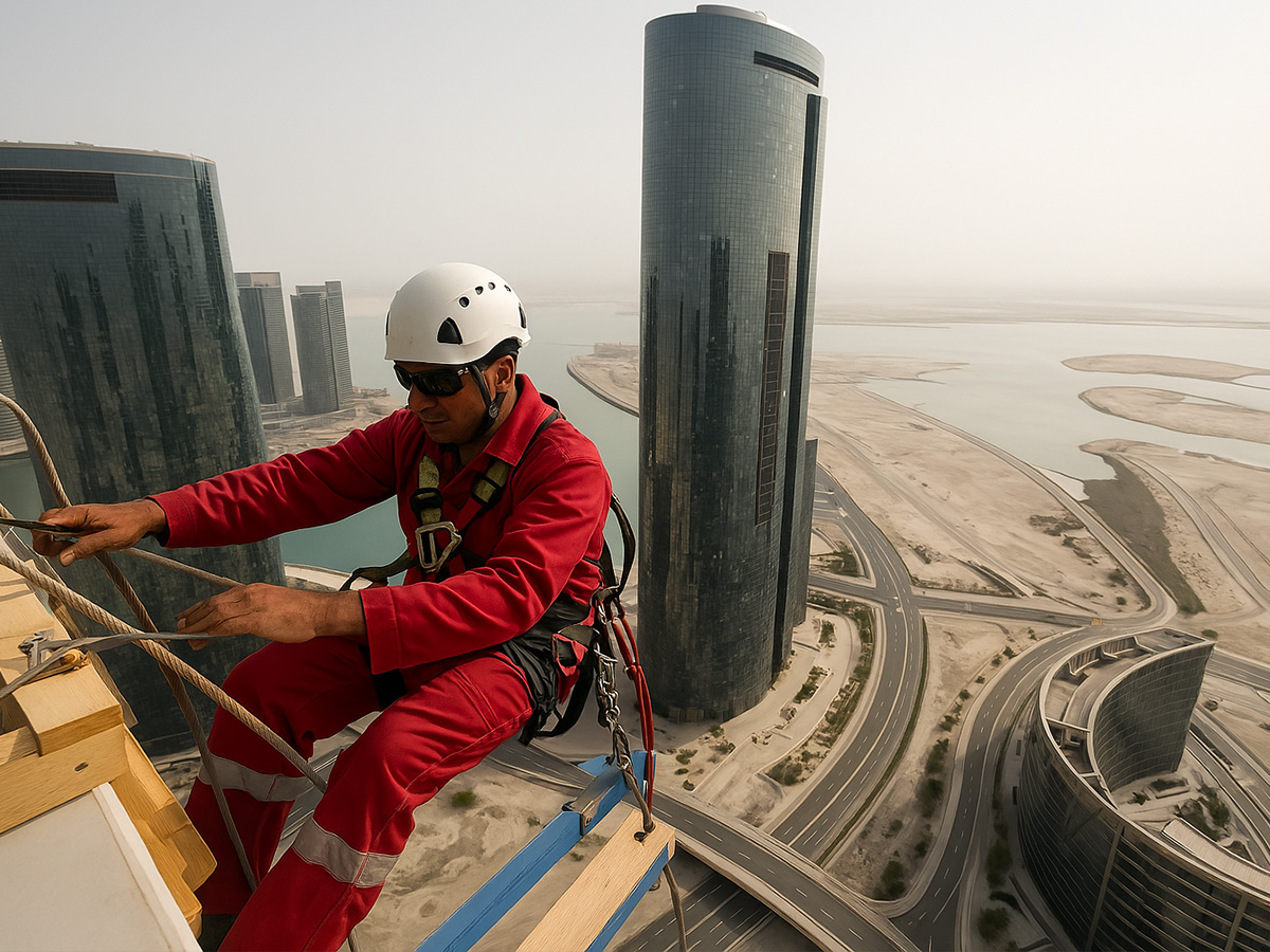 Les laveurs de l'extrême à Dubaï