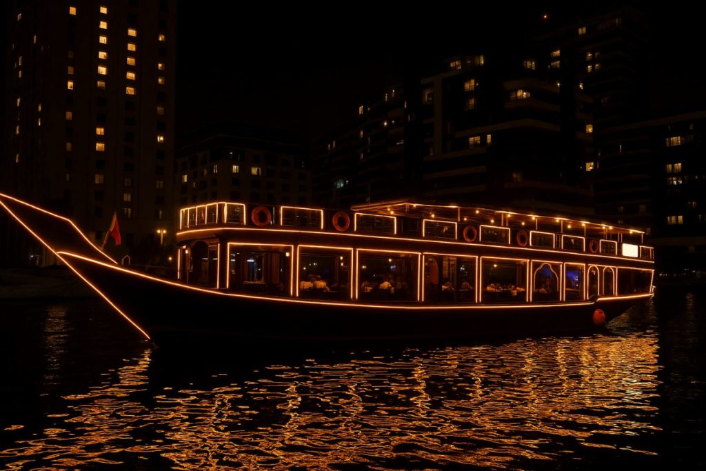 dubai croisiere diner dhow