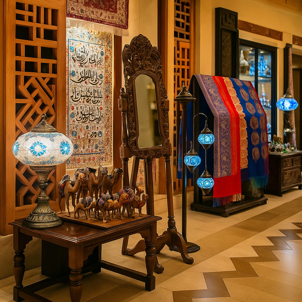 Souk Al Bahar Dubaï : Immersion au cœur du marché arabe de luxe 3 souk al bahar artisanat 2