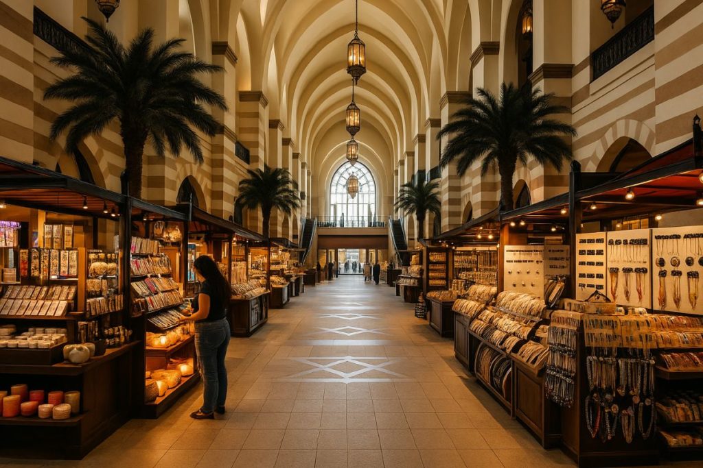 Souk Al Bahar Dubaï : Immersion au cœur du marché arabe de luxe 2 Souk Al Bahar à Dubaï -boutiques