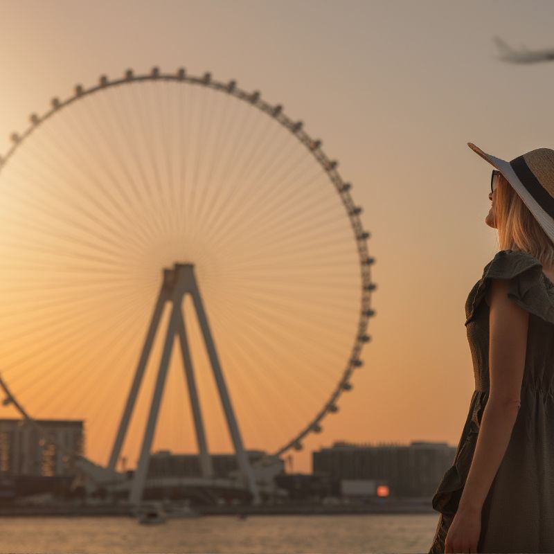 Ain dubai grande roue de dubai 2 1