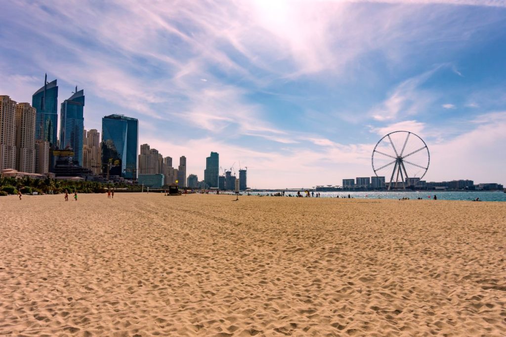 JBR Beach à Dubaï
