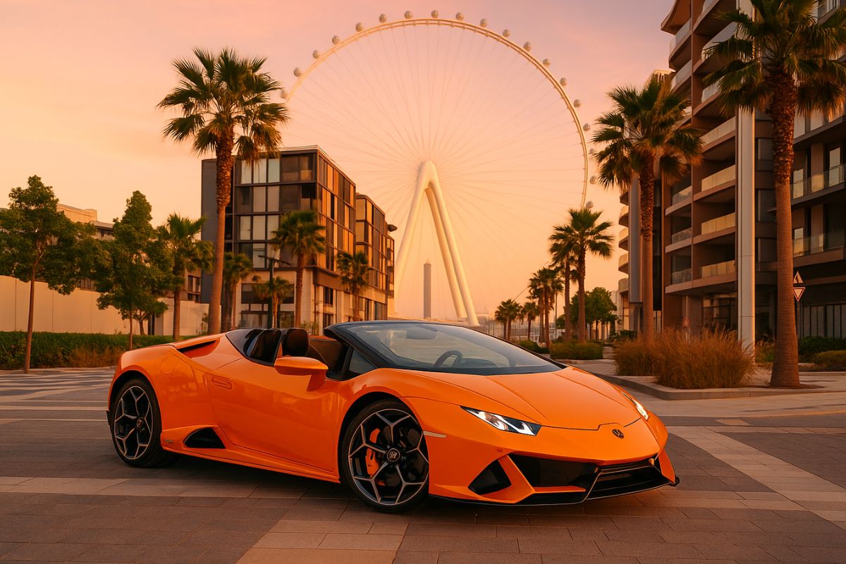 Location de voiture de sport à Dubaï