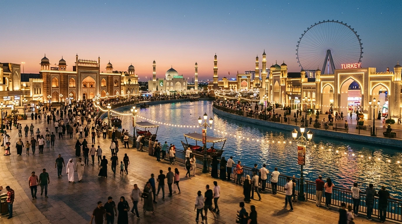 Illustration de l'article : Global Village à Dubaï: le guide complet pour préparer sa visite (saison 31)