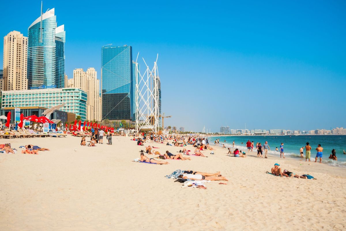 JBR Beach à Dubaï