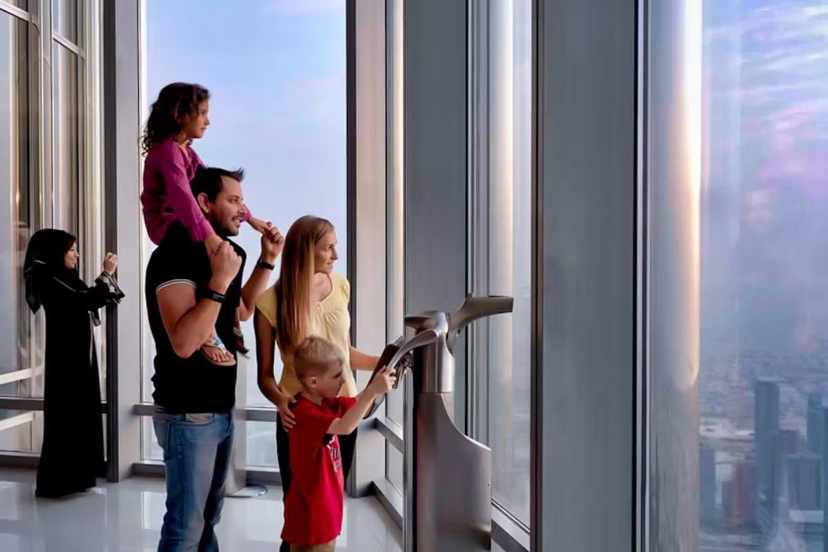 Burj Khalifa : billet d’entrée pour les étages 124 et 125